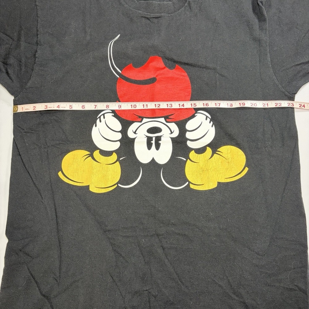 Vintage 80s Faded Single Stitch Disney Mickey Mouse T Shirt One Size 23 x 30 - Picture 9 of 10